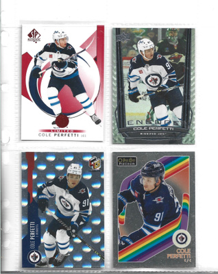 4 x COLE PERFETTI - JETS - erkkareita