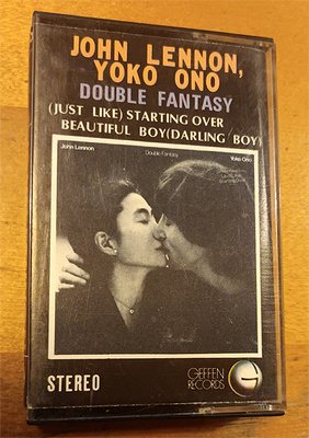 John Lennon & Yoko – Double Fantasy C-kasetti