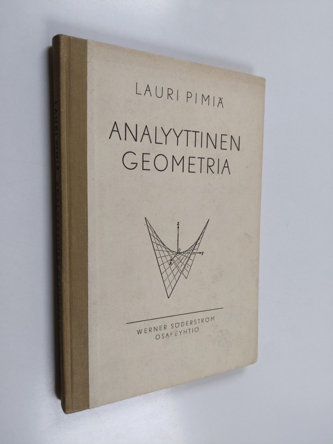 Lauri Pimiä : Analyyttinen geometria