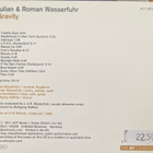 Julian & Roman Wasserfuhr: Gravity cd - pikkukuva 2