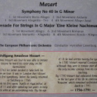 Mozart : Symphony No. 40 , Serenade for Strings - CD - pikkukuva 2