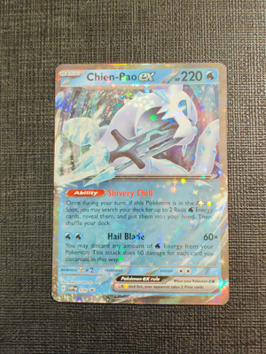 Chien-Pao ex SVP 030 Scarlet & Violet Black Star Promo