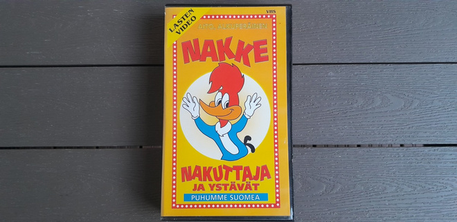 VHS: Nakke Nakuttaja Ja Ystävät (?/1992)