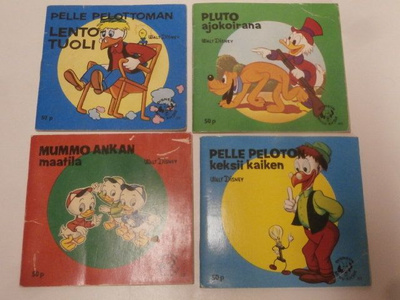 Sarjakuvat 15. Walt Disneyn pienet Minni-kirjat 4 , 1969-70