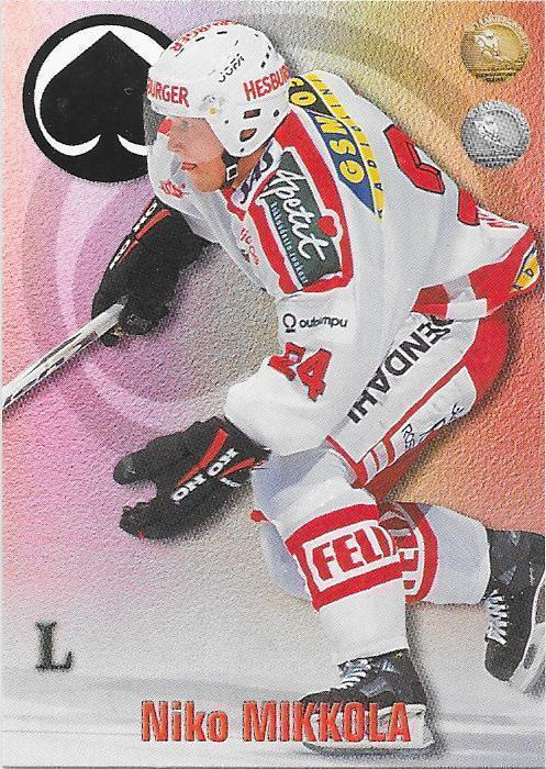1998-99 CardSet #264 Niko Mikkola Ässät