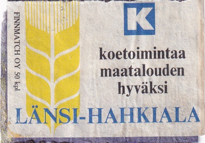 Länsi - Hahkiala. Kesko, koetoimintaa maatalouden hyväks s61