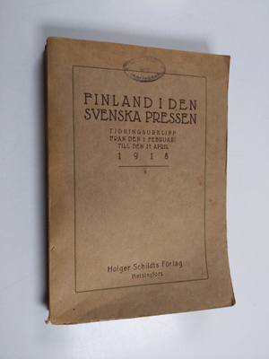 Adolf Toerngren : Finland i den svenska pressen - tidning...