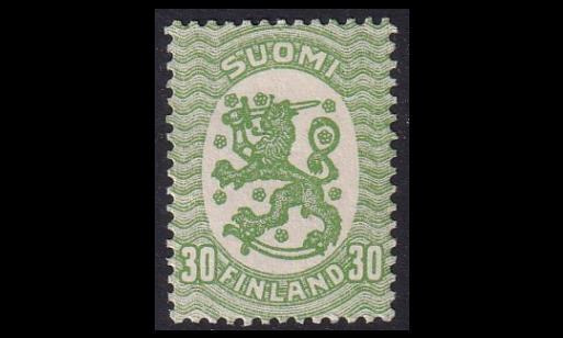 100 ** M-17 30p vihreä (1921)