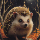Siilillä tiara päässä - pikkukuva 1