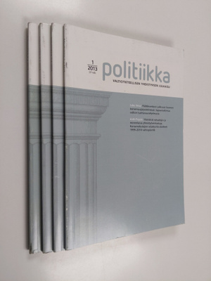 Politiikka 1-4/2013 (vuosikerta) : valtiotieteellisen yhd...