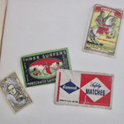 VANHA Tulitikku Etikettikansio 1930-1950-l n. 117 kpl - pikkukuva 2