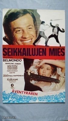 Seikkailujen Mies. Vanha Elokuvajuliste