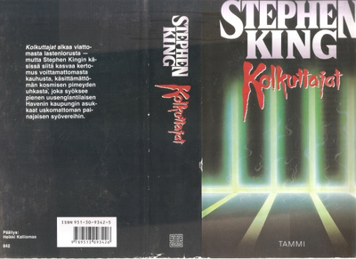 King, Stephen: Kolkuttajat. Tammi 1990 1. painos, skp., K3