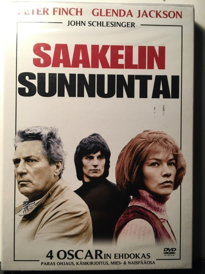 SAAKELIN SUNNUNTAI, DVD, Schlesinger, Jackson, muoveissa