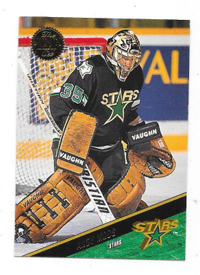 1993-94 LEAF #369 Andy Moog Dallas Stars MV