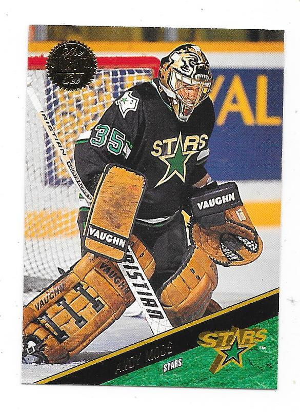 1993-94 LEAF #369 Andy Moog  Dallas Stars MV