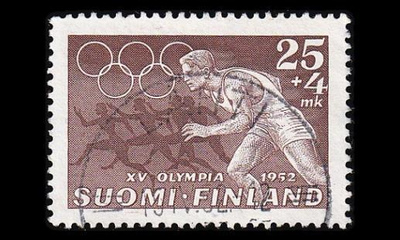 406 o XV Olympia loisto Lahti 15.IV.52 (1952)