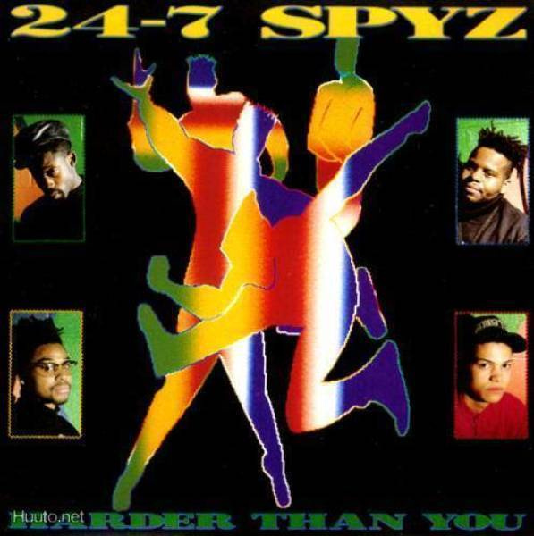 24-7 SPYZ :: HARDER THAN YOU :: VINYYLI  LP        1989