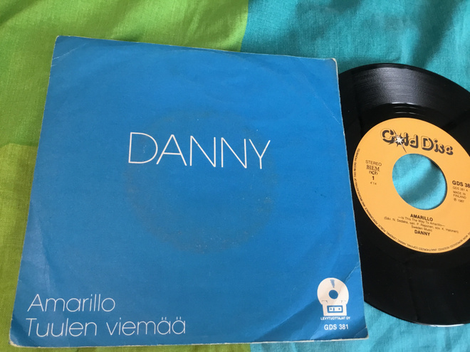 Danny Amarillo single Ps 1987