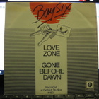 BAY SIX - LOVE ZONE / GONE BEFORE DAWN EX+/EX+ 7" - pikkukuva 2