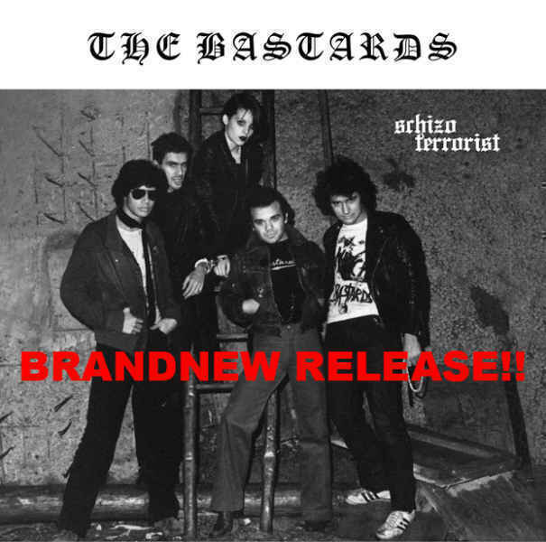THE BASTARDS - Schizo Terrorist LP (ZAK 8) -1978 SWISS KBD-