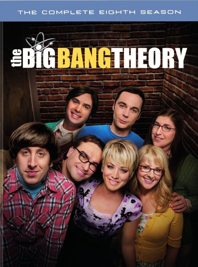 The Big Bang Theory  -  Kausi 8  -  (3 DVD)