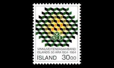 Islanti 621 ** Työnantajayhdistys 50 v (1984)