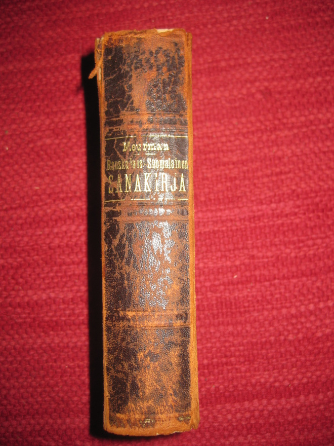 Ranskalais-suomalainen sanakirja  Meurman, Agathon  1877