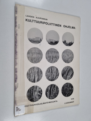 Lahden kaupungin kulttuuripoliittinen ohjelma : lausunnot