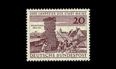 Saksa 375 ** Mainz 2000v (1962)