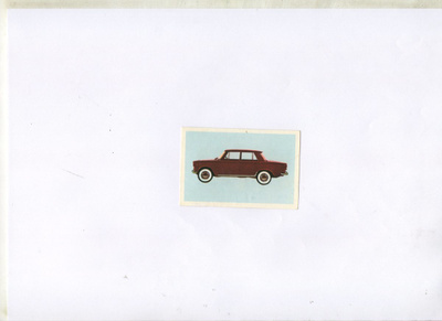 Purkkakuva Hellas  Autosarja n:o 72 FIAT 1500