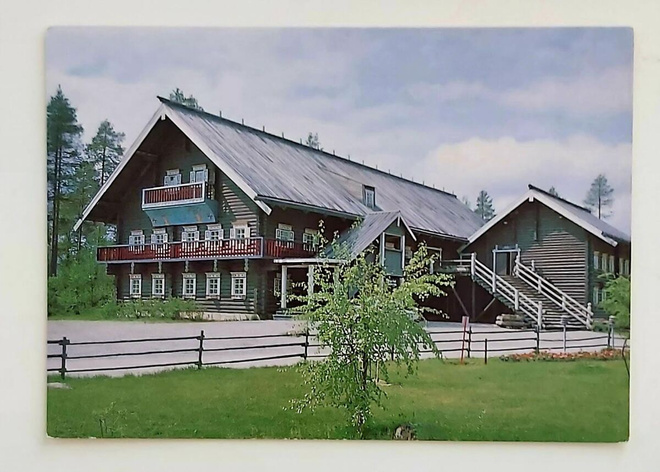 "Bomba, Nurmes"-KULKEMATON POSTIKORTTI