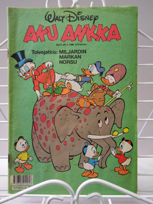 Aku Ankka 4 1989