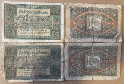 Germany 5 Mark 6.1.1920 P67