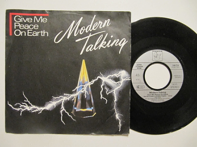 Modern Talking Give Me Peace On Earth 7" sinkku