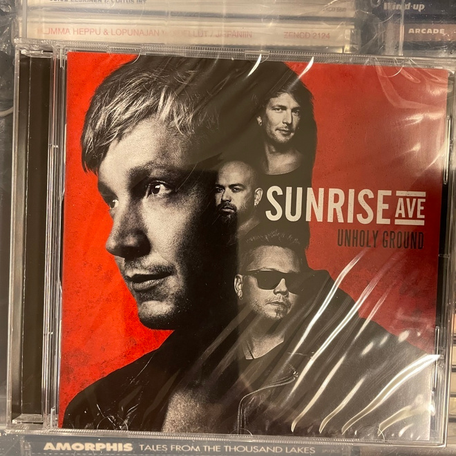 SUNRISE AVE - Unholy Ground cd (still sealed)