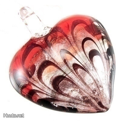 1008 .. Murano Upea Kaunis Lampwork Taidelasi .. Kaulakoru