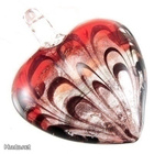 1008 .. Murano Upea Kaunis Lampwork Taidelasi .. Kaulakoru - pikkukuva 1