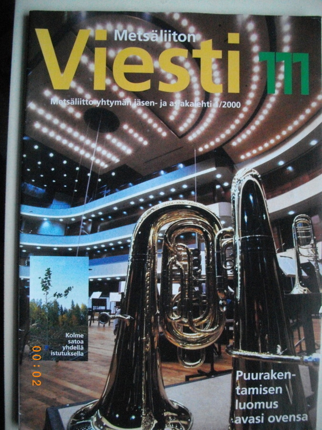 Metsäliiton Viesti Nro 1/2000 (12.11)