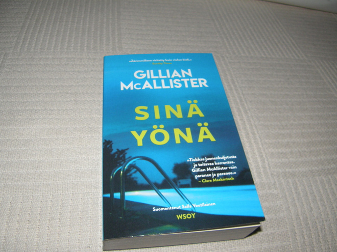 Gillian McAllister Sinä yönä-nid