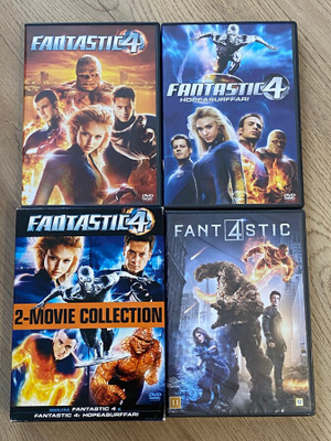 FANTASTIC FOUR - 3 ELOKUVAA - DVD