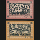 Saksa Notgeld 10, 25 Pfg, Exin 1918 - pikkukuva 1