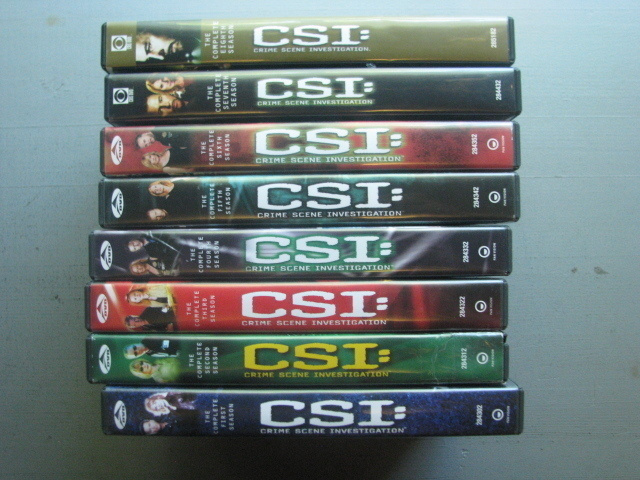 CSI : crime scene investigation 1 - 8. tuotantokaudet