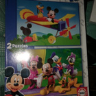 Mikki Hiiri Mickey Mouse puzzle 2 kpl palapeli - pikkukuva 1