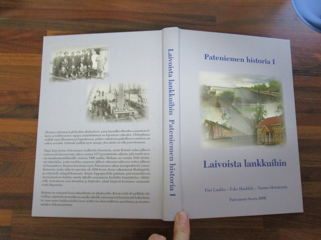 PATENIEMEN HISTORIA I - LAIVOISTA LANKKUIHIN !