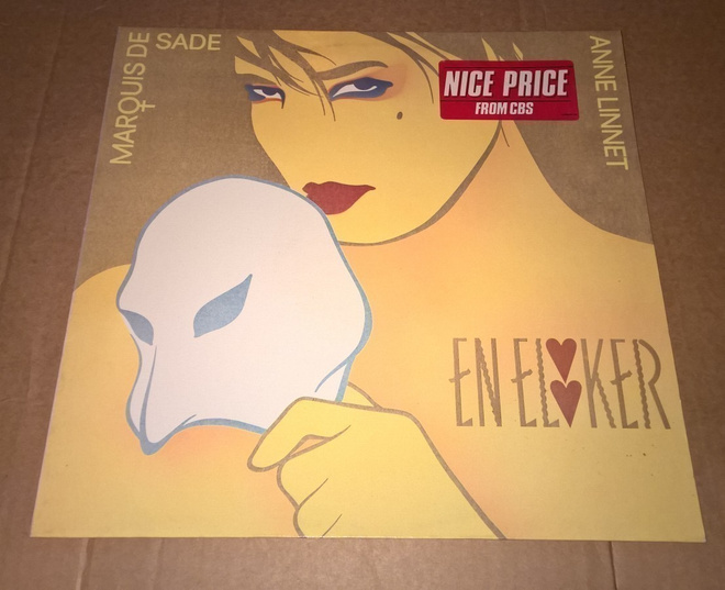 ANNE LINNET / MARQUIS DE SADE EN ELSKER LP