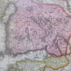 VANHA Kartta Skandinavia Suomi ym 1700-l Baptist Homann - pikkukuva 3