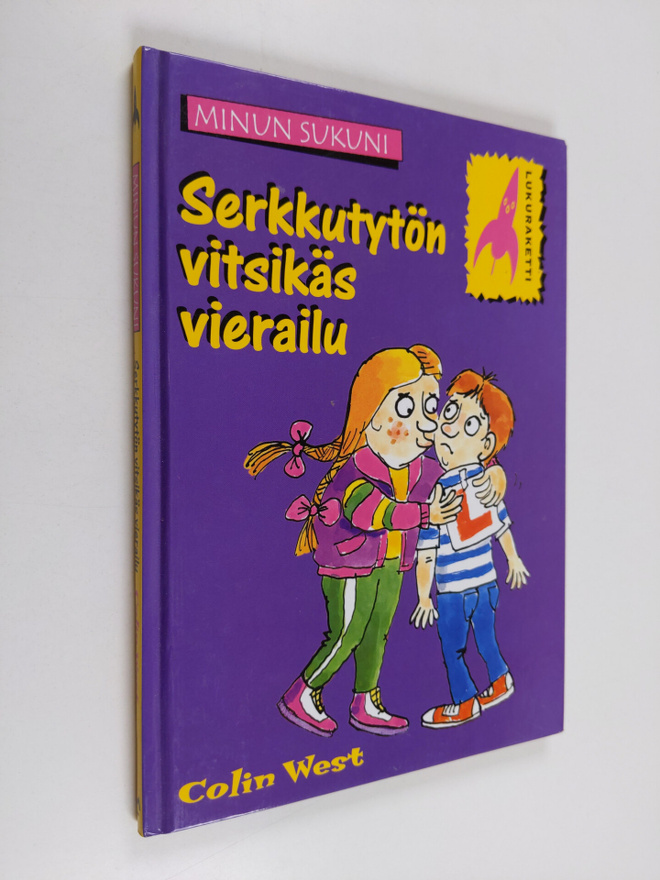 Colin West : Serkkutytön vitsikäs vierailu
