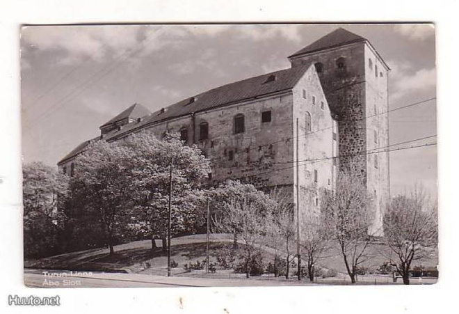 TURKU: linna (postitettu 1941, ketjuleima: varat työn ....