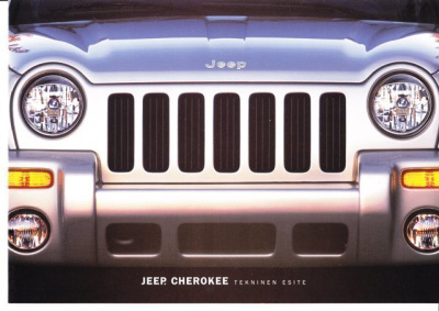 Jeep Cherokee -tekninen esite, 2002